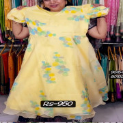 Organza Frocks,-L,Size:OrF12