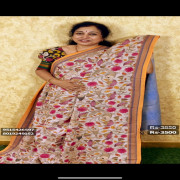 Khadi saree prints,no:-K•I*4