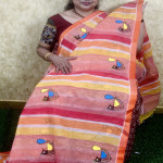 Handloom designer saree:-A01