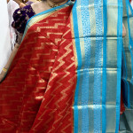 Benaras Semi crepe saree:-05