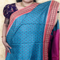 Pure Desi Tusser Vidarbha saree:V