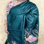 Tusser work sarees,no:-04