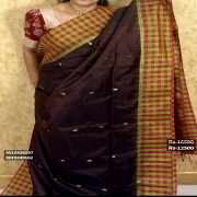 Light weight Kanchi Pattu saree:LQ6