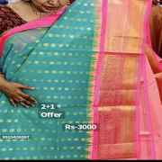 Venkatagiri Seico sarees:VGS9