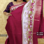 Chinia Crepe saree:-@1C