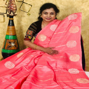 Benaras Satin Crepe saree,Bsc1