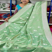 Benaras Tusser Saree,No:-BTU7