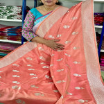 Benaras Tusser Saree,No:-BTU08