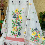 Phulia Cotton Jamdhani Dress:pcd3