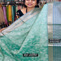 Silk Kota Work Saree:SWS11