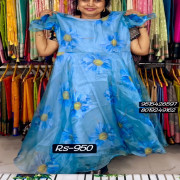Organza Frocks,-L,Size:OrF09