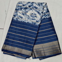 Shibori viscose Dola Silk saree:SVD05