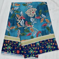 Mangalagiri Kalamkari Saree,No:-MK01