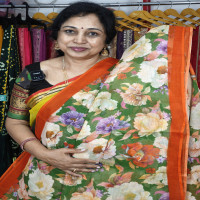 Cotton Kota Mix Saree-PCT44