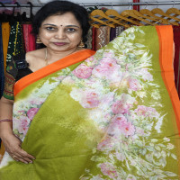 Cotton Kota Mix Saree-PCT45