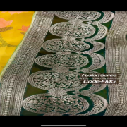 Fusion saree, Maslin Jamdhani with Gadwal-FMG06