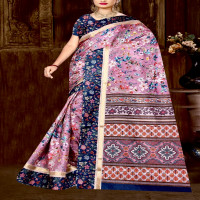 Mangalagiri silk Kalamkari prints-MK12