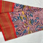 Pen Kalamkari Kanjeevaram Pythani saree-PkKS003