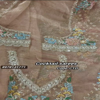 Cocktail Designer Sarees-CTD011