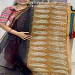 Pure Cotton Kota Azhrakh Print Saree-PCKA05