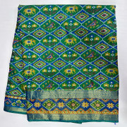 Budget Friendly Semi Patola saree-BFSP06