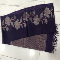 Pure Maslin Jamdhani Saree-KJDS02