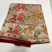 Benaras Tissue Georgette Saree-BTGS02