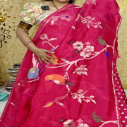 Paper Silk Saree-PAPS03