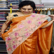 Fusion Organza Saree-FOS01