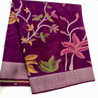 Weavers offer Benaras saree-WOBS55