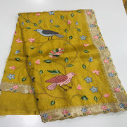 Kora Tissue Designer Saree-KTDS01