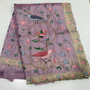 Kora Tissue Designer Saree-KTDS04