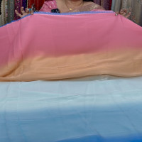 Plain Saree, 3D-PlS02