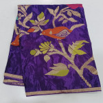 HO  Silk Jamdhani Saree-HOBS06