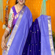 Vintage Mysore Crepe saree-VMCS17
