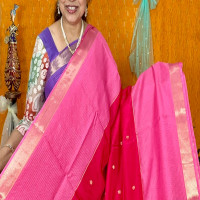 Vintage Mysore Crepe saree-VMCS18
