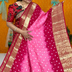 Bandhini Kanchi boarder saree-BKB07