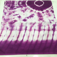 Mal Cotton Shibori saree-MCS07