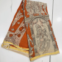 Kalamkari Kota Cotton Saree-KKCS10