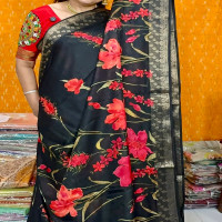 French Silk Sarees-FSS04