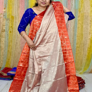 Benaras Khatan Silk Saree-BKS04