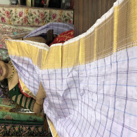 Mangalagiri Checks Saree - MCS03