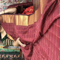 Mangalagiri Checks Saree - MCS08