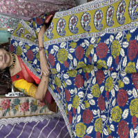 Kalamkari Cotton Sarees - KCS09