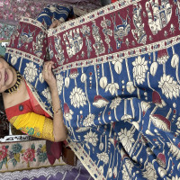 Kalamkari Cotton Sarees - KCS15