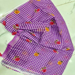 vintage-linen-checks-saree-vlch03