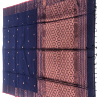 Pure Linen Matka Saree-LMS03