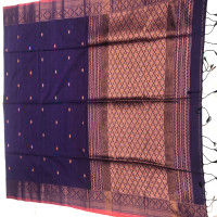 Pure Linen Matka Saree-LMS12