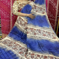 Jute Georgette Sarees - JGS07