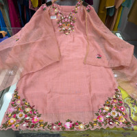 Linen Cotton Dress size - M -LCD01